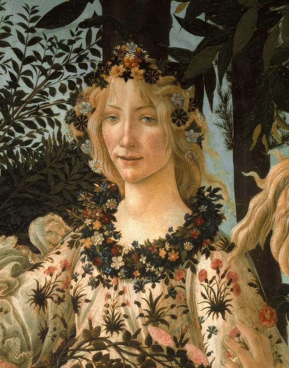 Der Frühling von Sandro Botticelli