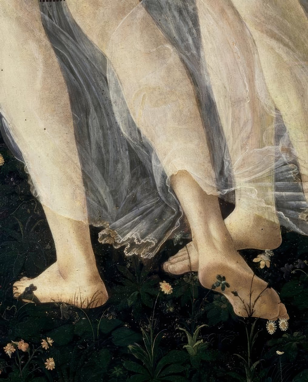 Der Frühling von Sandro Botticelli