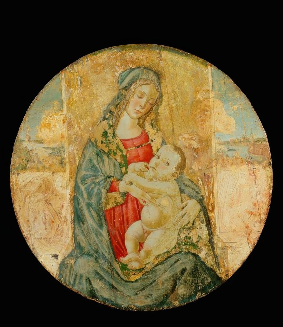 Maria mit Kind von Sandro Botticelli