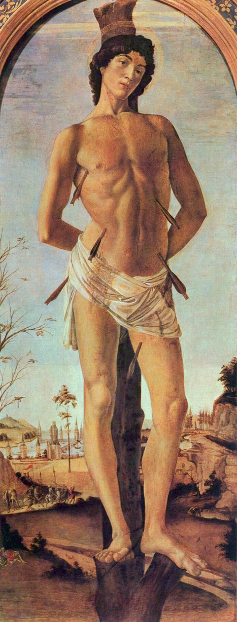 Heiliger Sebastian, 1474 von Sandro Botticelli