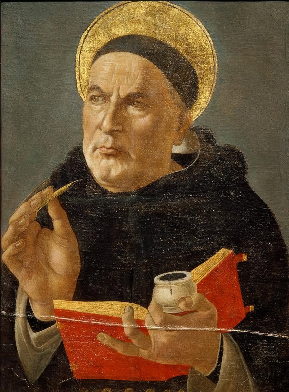 Thomas von Aquin von Sandro Botticelli