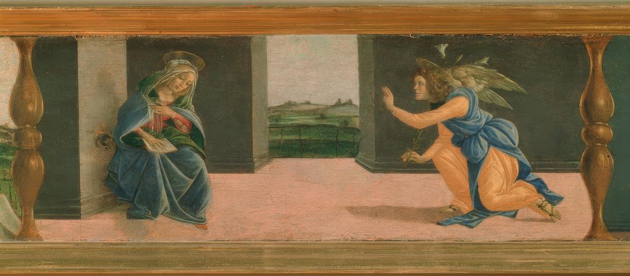 Verkündigung von Sandro Botticelli