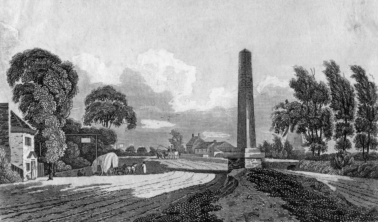Hadley Highstone, nahe Barnet, 1805 von Sands