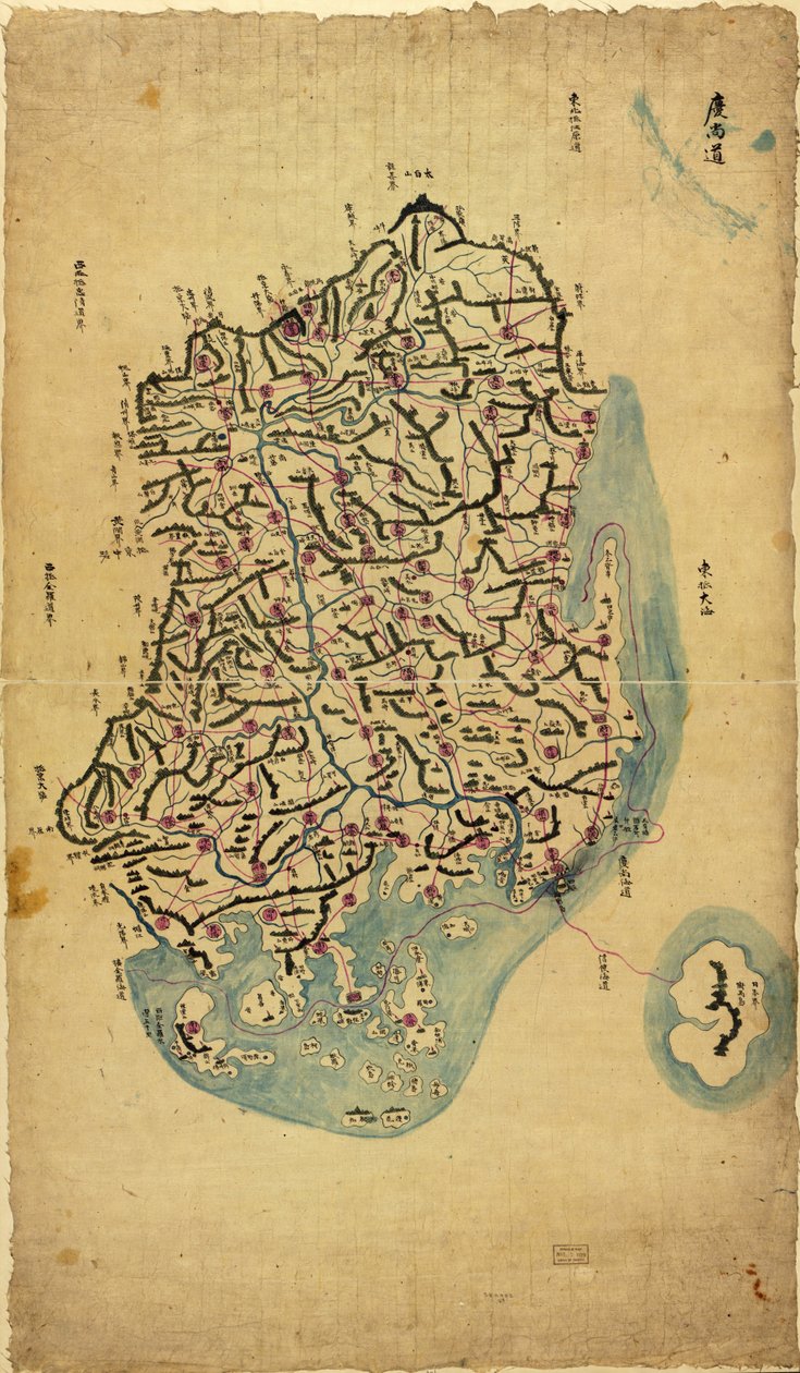 Chosŏn chido von Sang Gi Chŏng