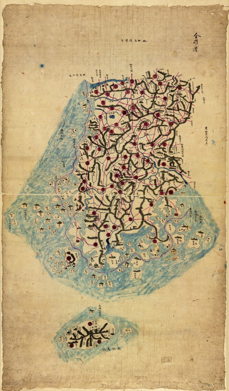 Chosŏn chido von Sang Gi Chŏng