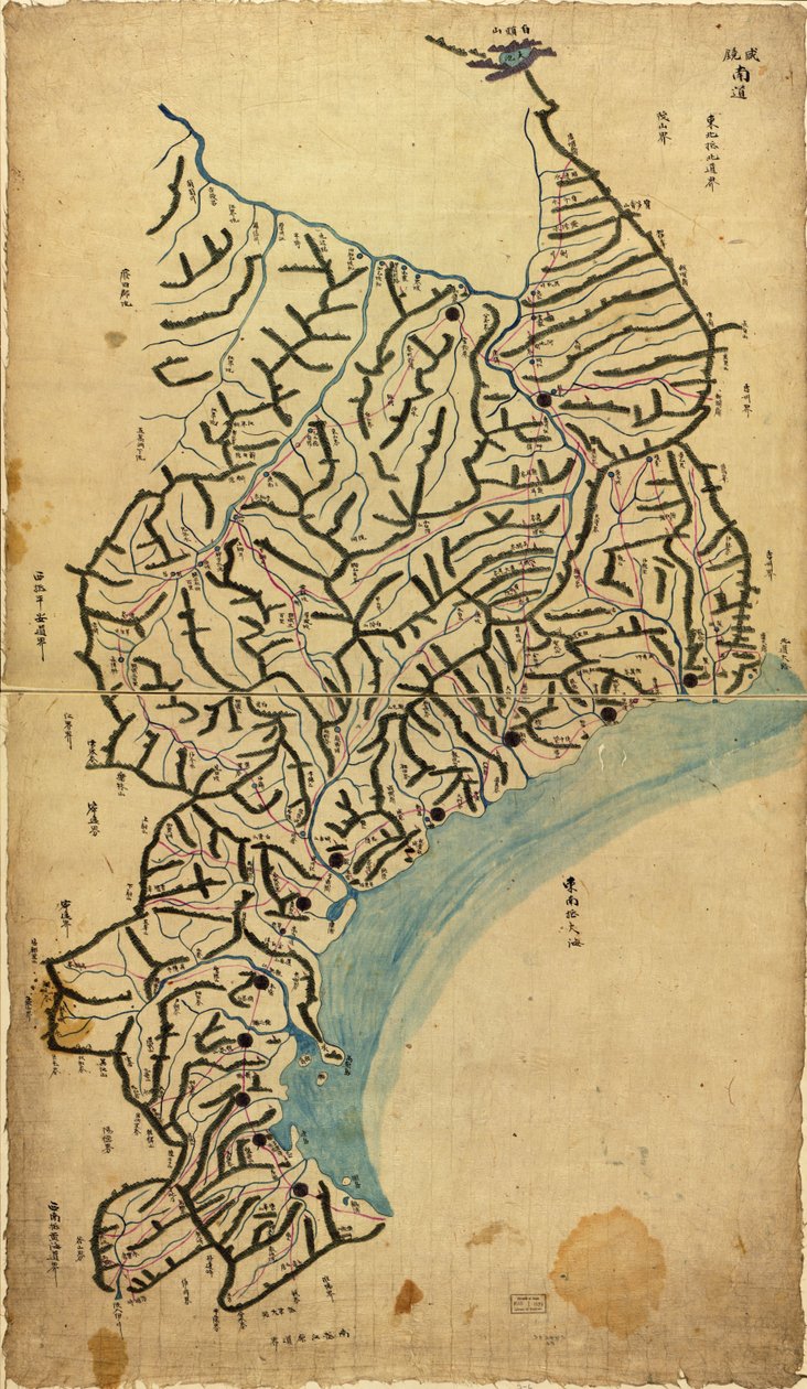 Chosŏn chido von Sang Gi Chŏng