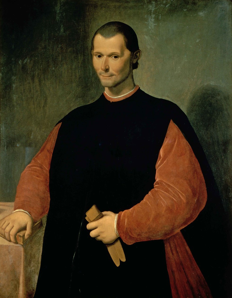 Porträt von Niccolo Machiavelli (1469-1527) von Santi di Tito