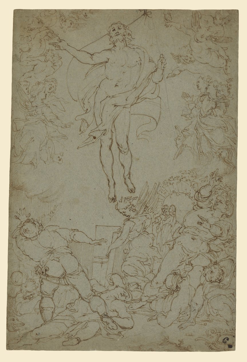 Die Auferstehung von Santi di Tito