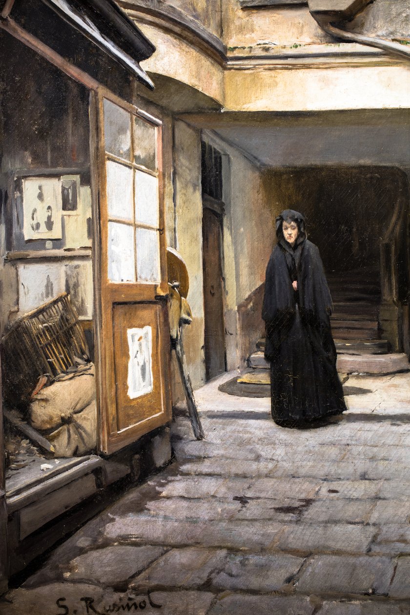 Das Pfandhaus von Santiago Rusinol i Prats