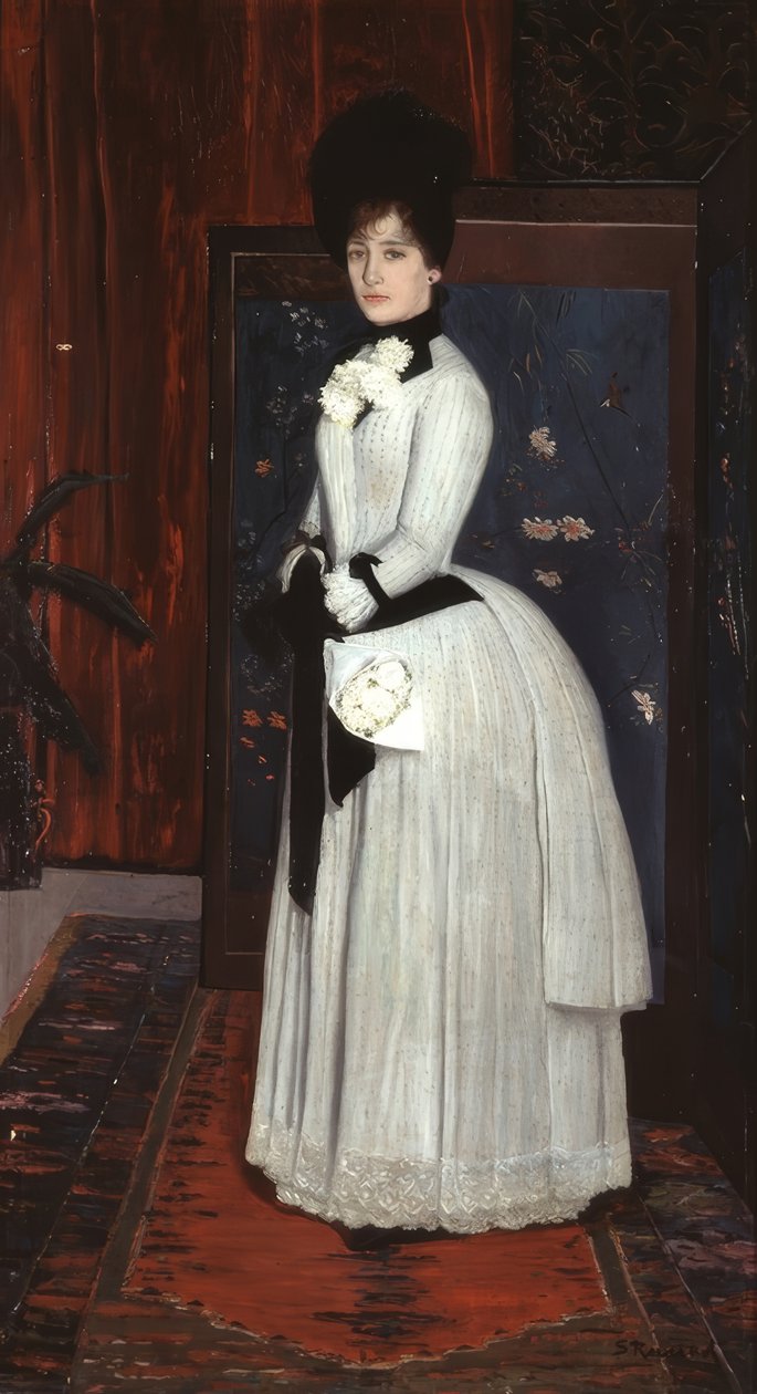 Fräulein Lluïsa Denís von Santiago Rusiñol