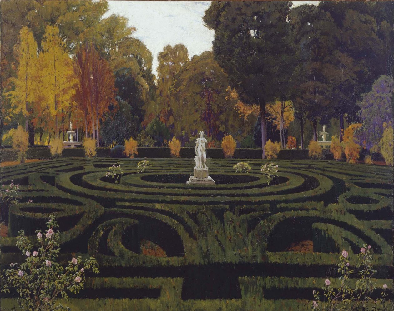 Alter Faun von Santiago Rusiñol
