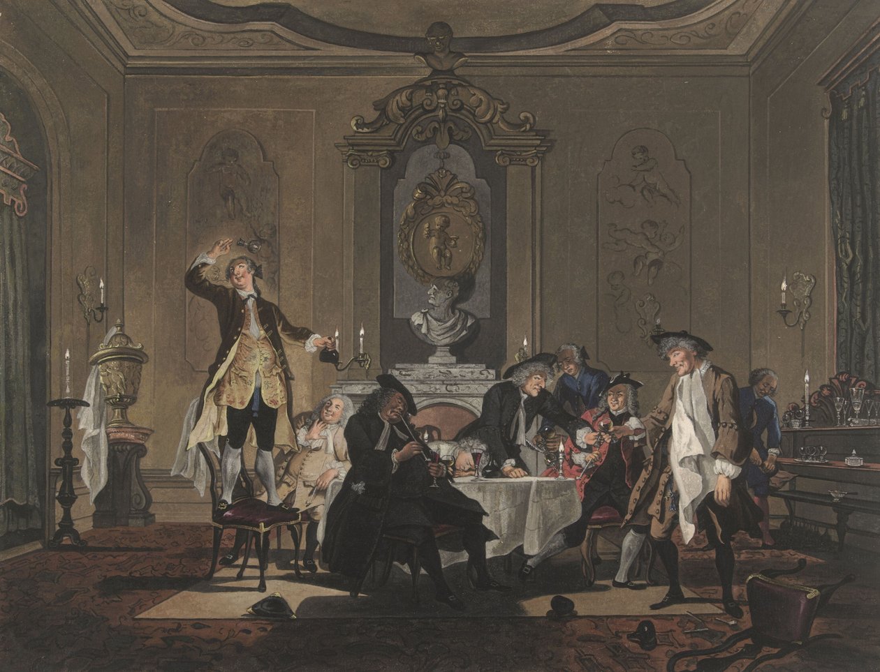 Es wurde laut im Haus von Sara Troost