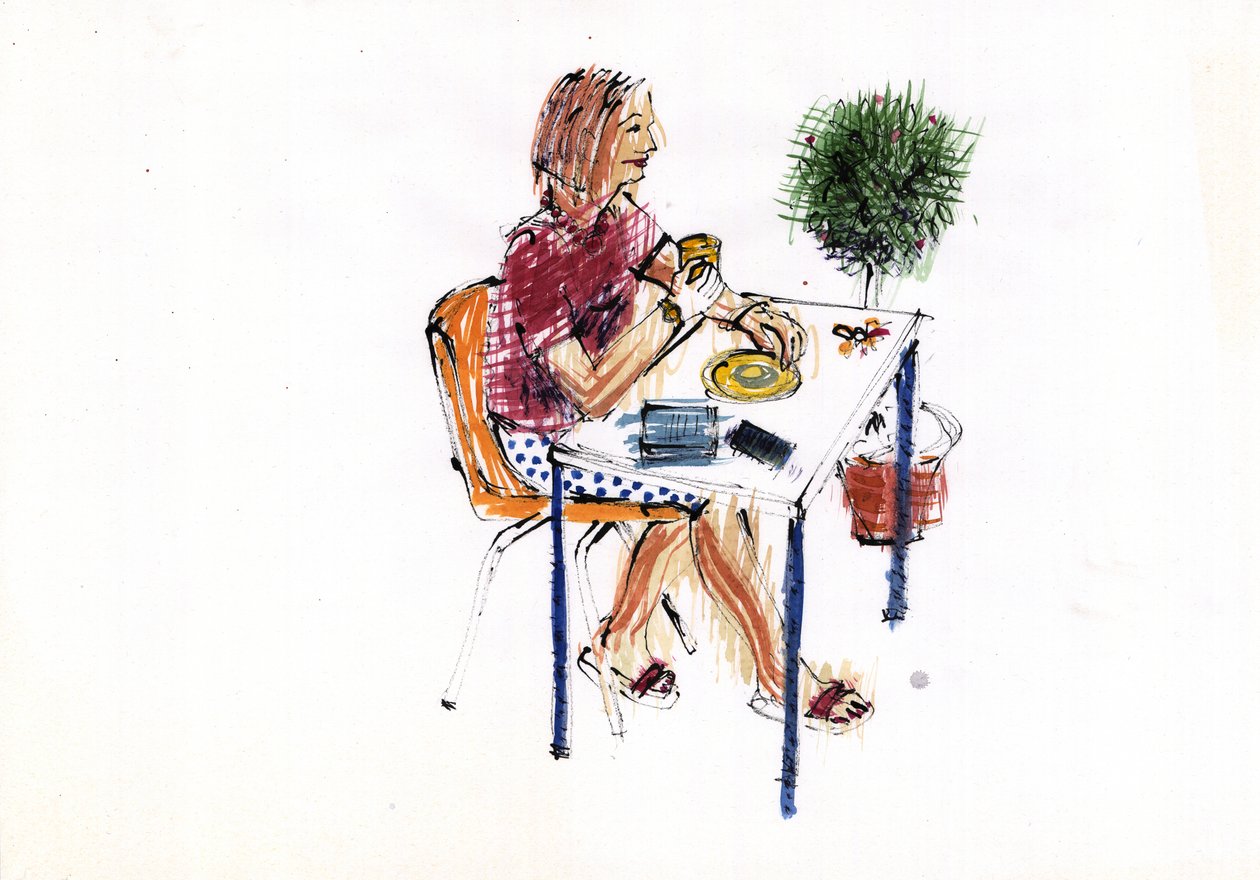 Café, 2009 von Sara Hayward