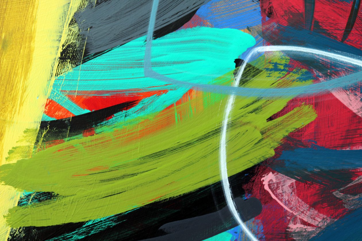 Abstrakt 55 von Sara Hayward