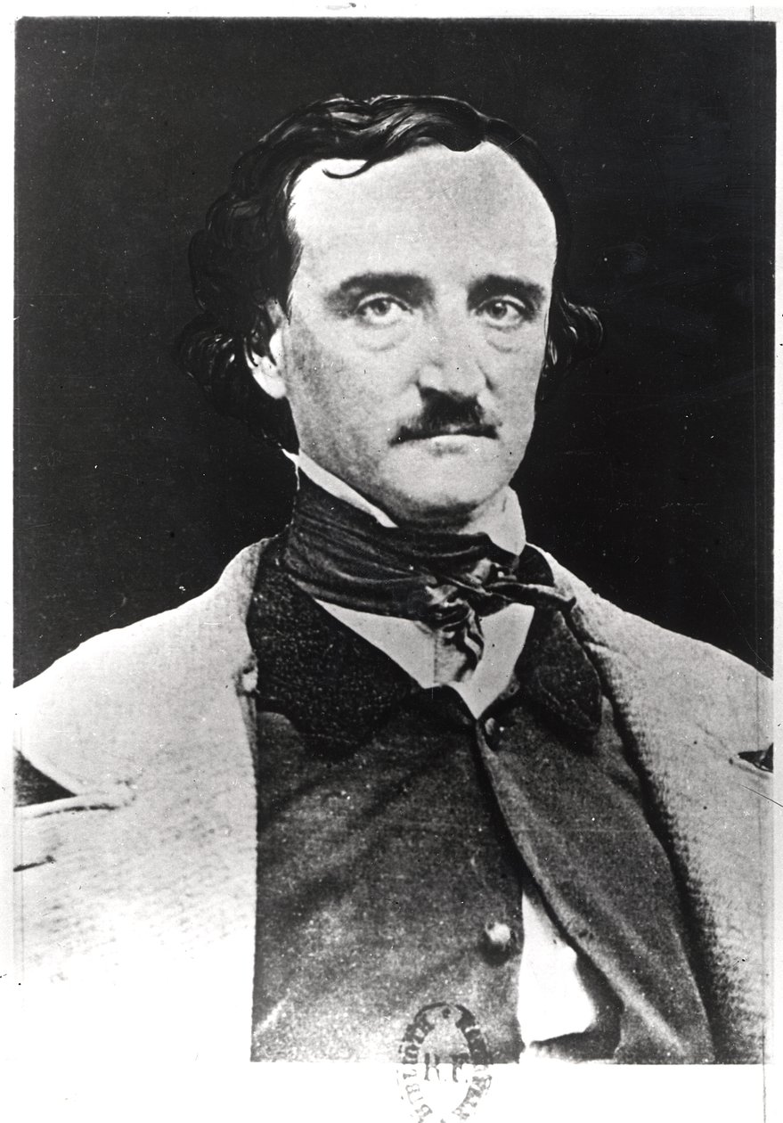 Porträt von Edgar Allan Poe (1809-49) von Sarah Ellen Whitman