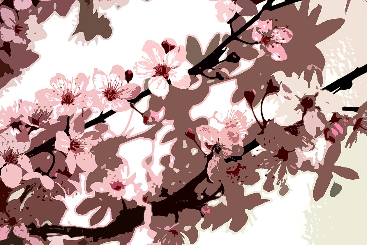 Japanische Blüte von Sarah OToole