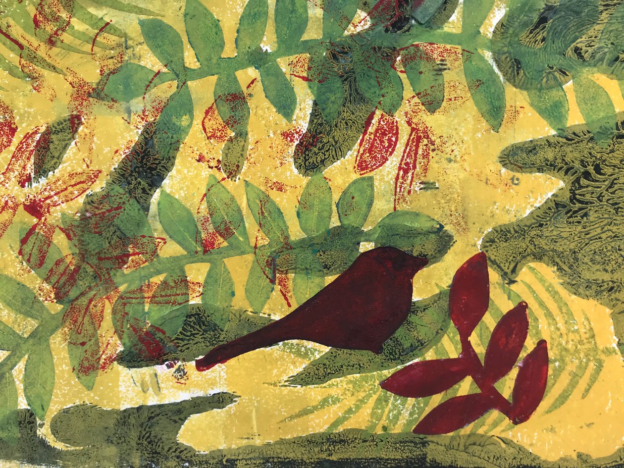 Gelber Ocker botanisch von Sarah Thompson Engels