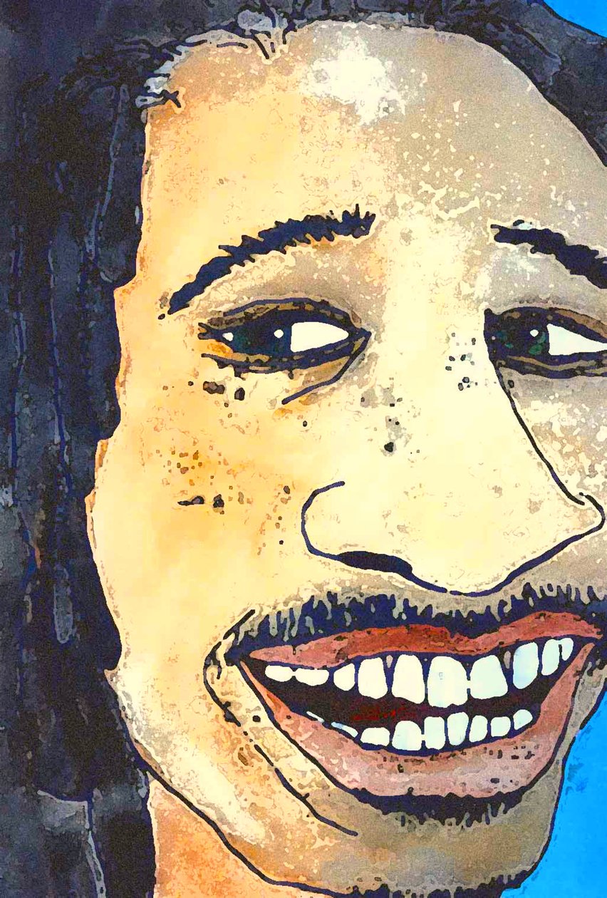 Rastaman, 2020 von Sarah Thompson Engels