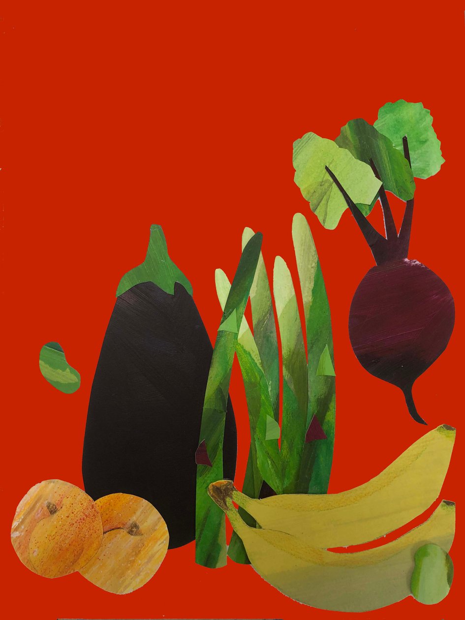 Gemüse und Obst von Sarah Thompson Engels