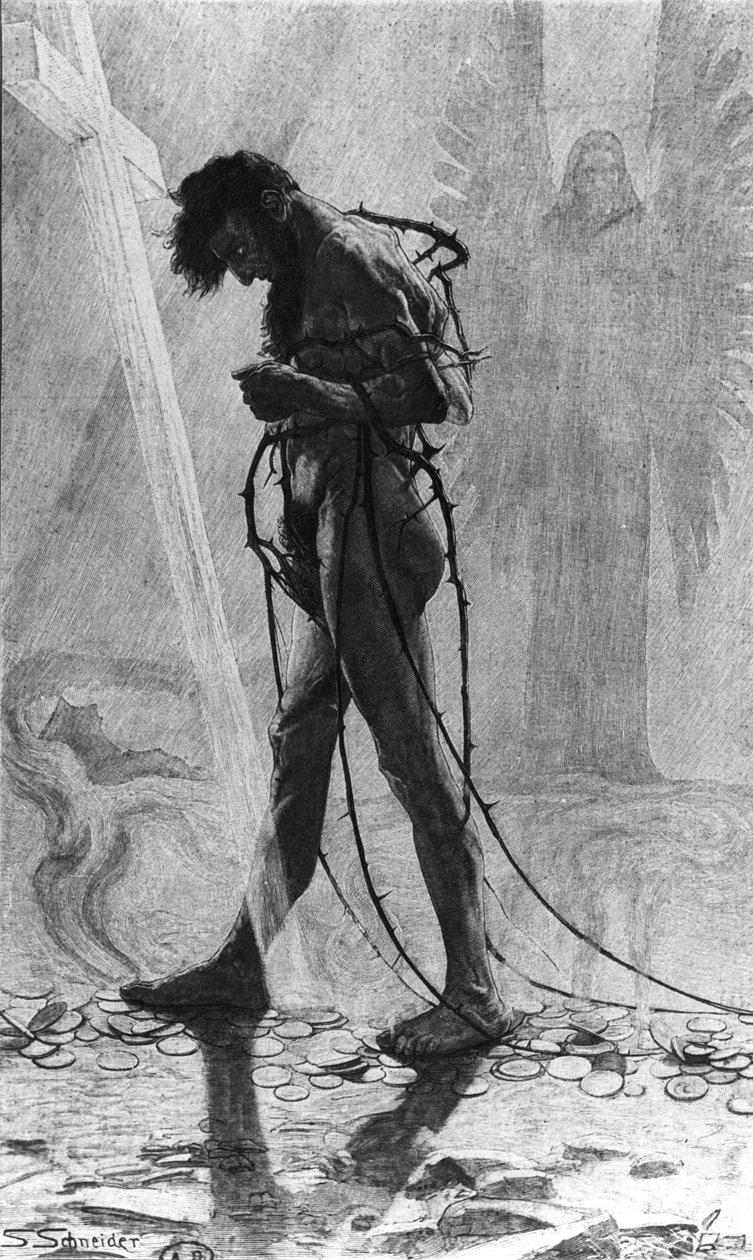 Judas, 1896 von Sascha Schneider