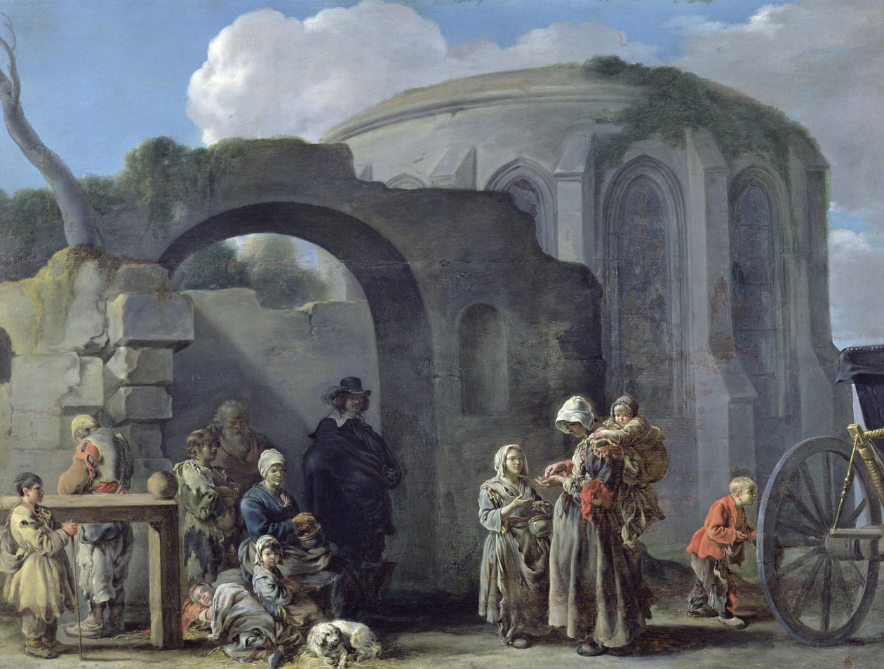 Die Bettler von Sébastien Bourdon