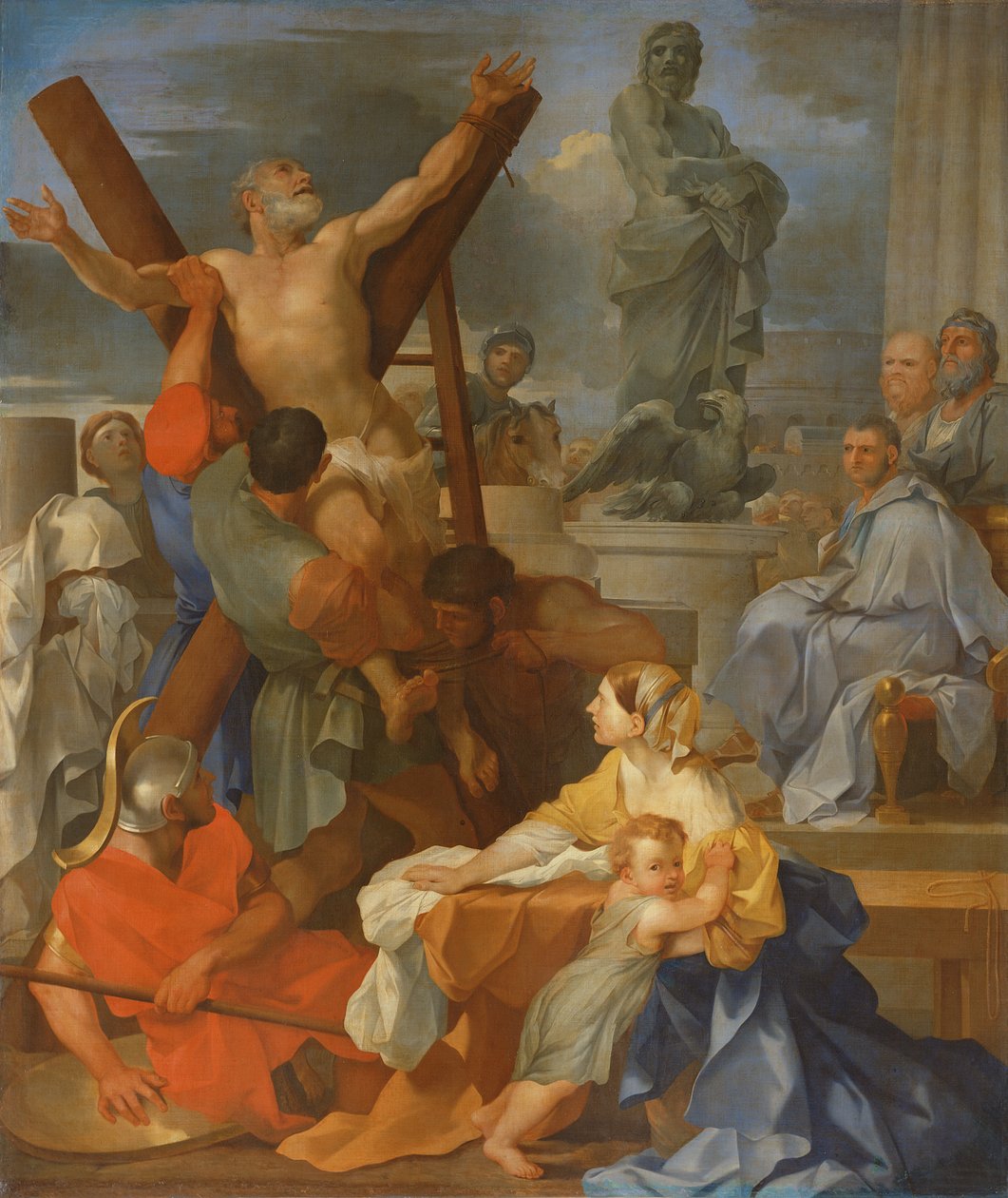 Martyrium des Heiligen Andreas von Sébastien Bourdon