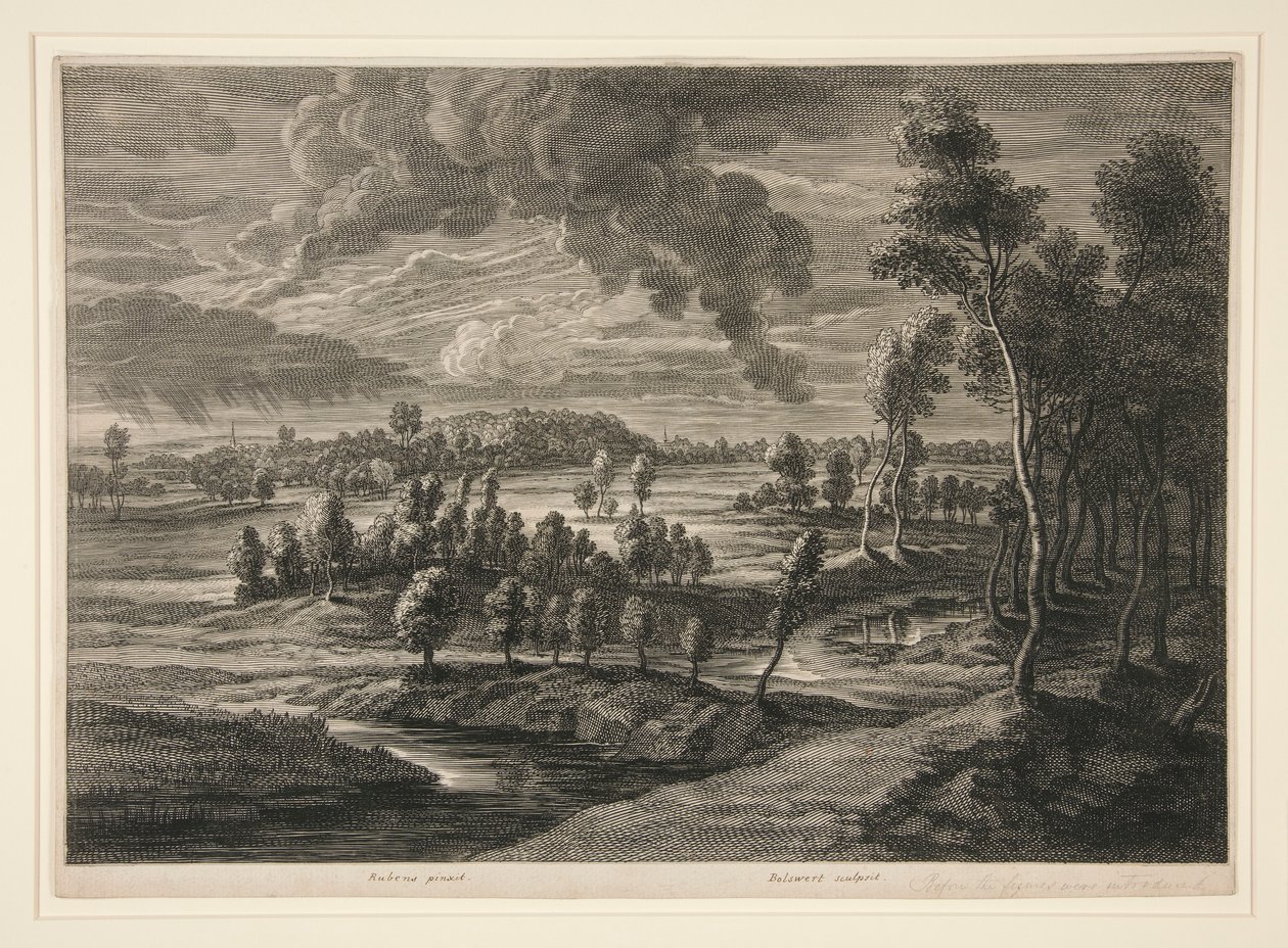 Landschaft auf dem Land von Schelte Adams Bolswert