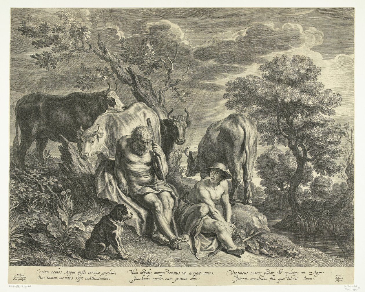 Merkur und Argus von Schelte Adamsz. Bolswert