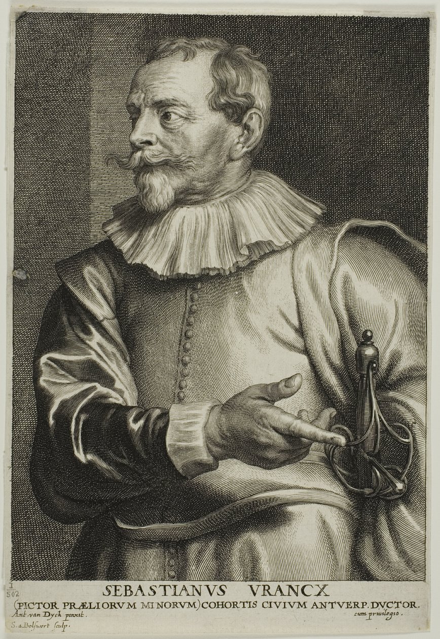 Sebastiaan Vrancx von Schelte Adamsz. Bolswert