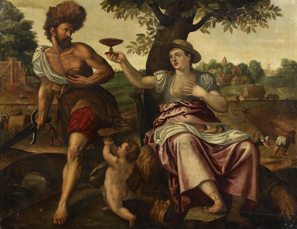 Allegorie des Sommers von School of Peter Candid