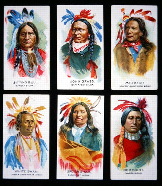 Sechs bemerkenswerte Sioux-Führer von School American