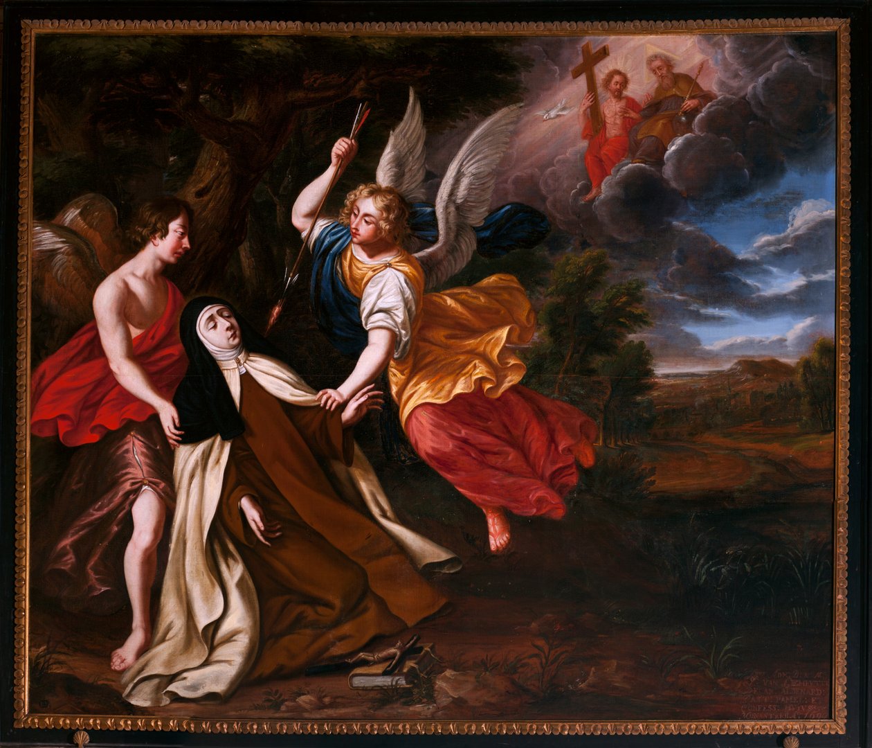 Ekstase der Heiligen Teresa von School Belgian