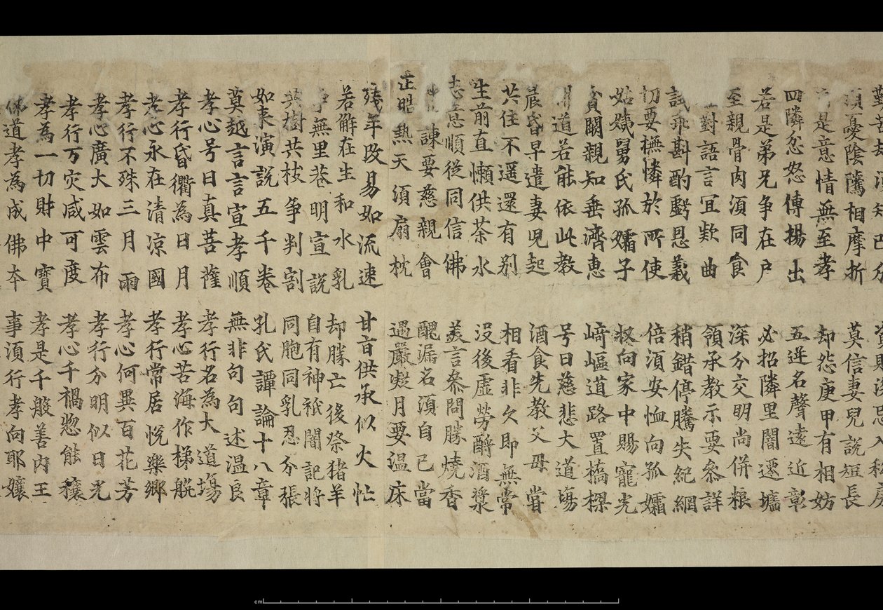 Or. 8210/P.1, Fragment aus Dunhuang von School Chinese