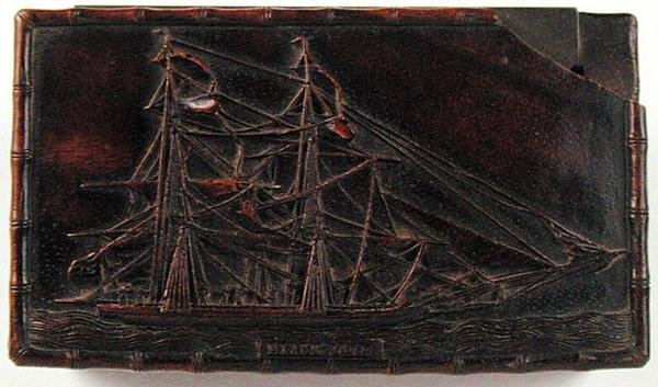 Schnupftabakdose, um 1840 von School Chinese