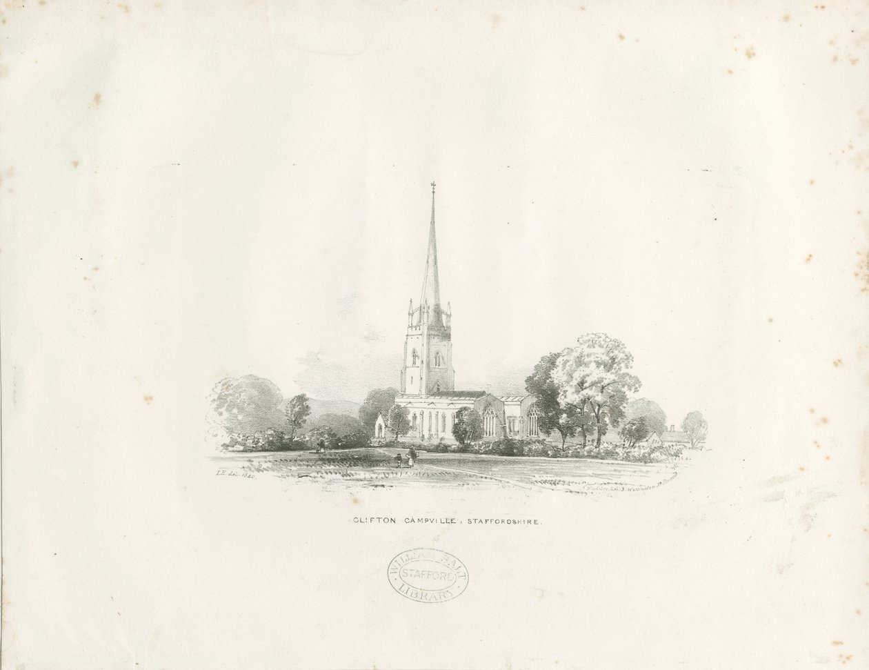 Clifton Campville Kirche von School English