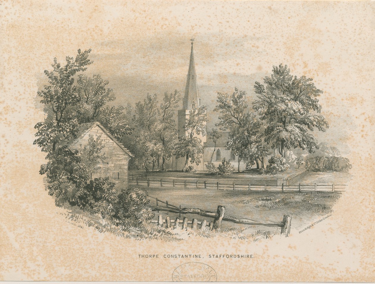 Thorpe Constantine Kirche von School English
