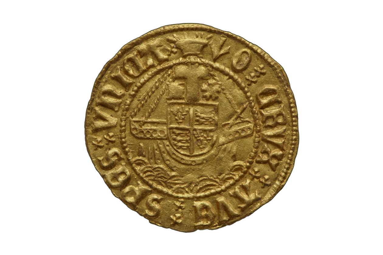 Tudor-Münze aus dem Asthall-Hort von School English