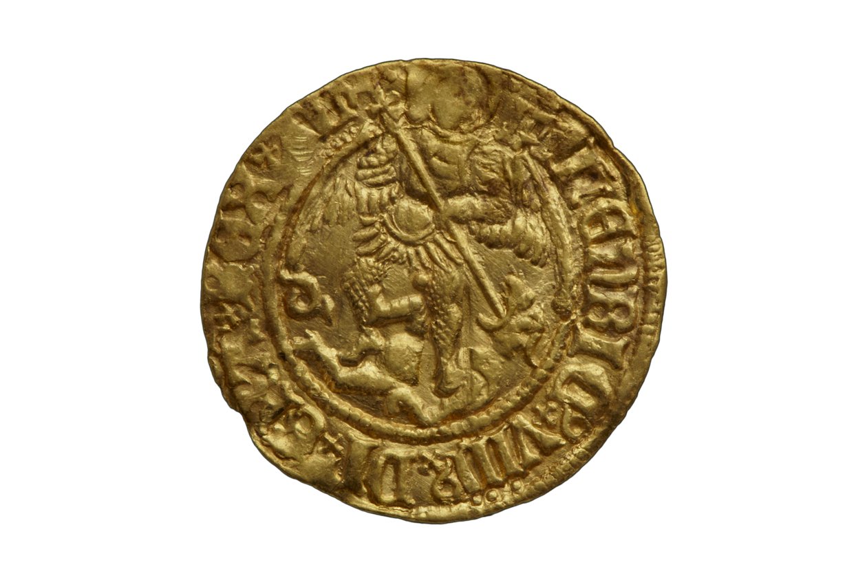 Tudor-Münze aus dem Asthall-Hort von School English