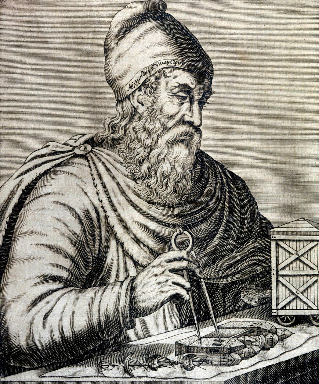 Archimedes (Stich) von School French