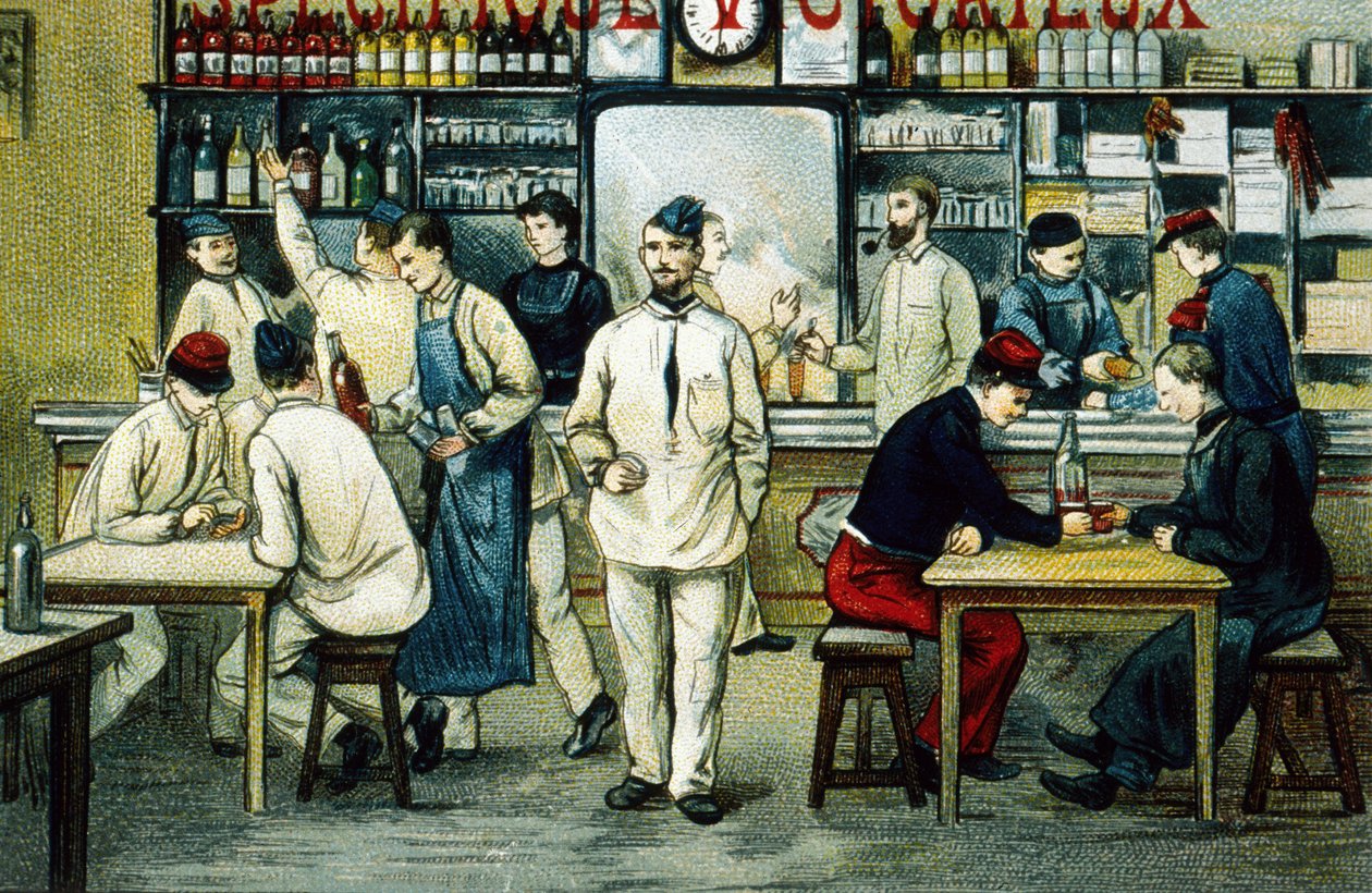Die Kantine von School French