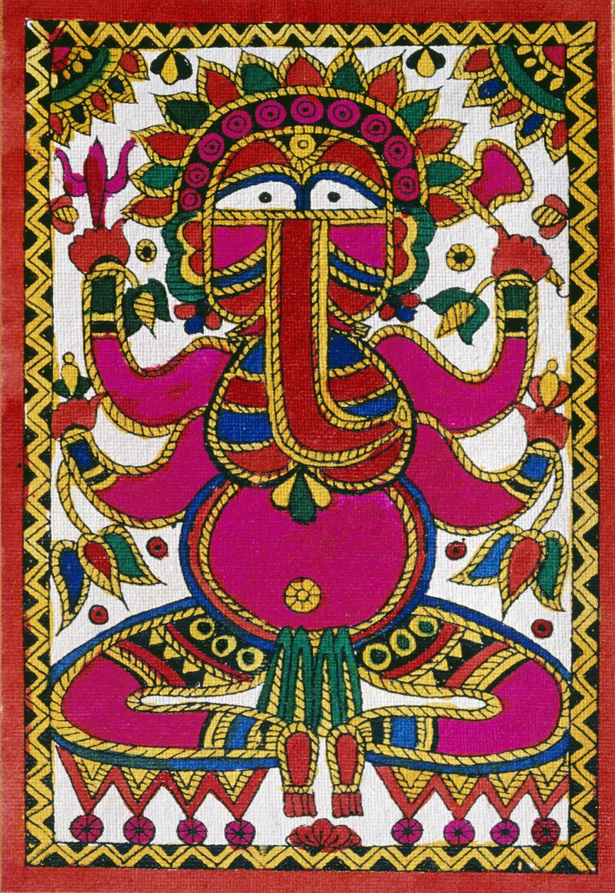 Elefantengott Ganesh von School Indian