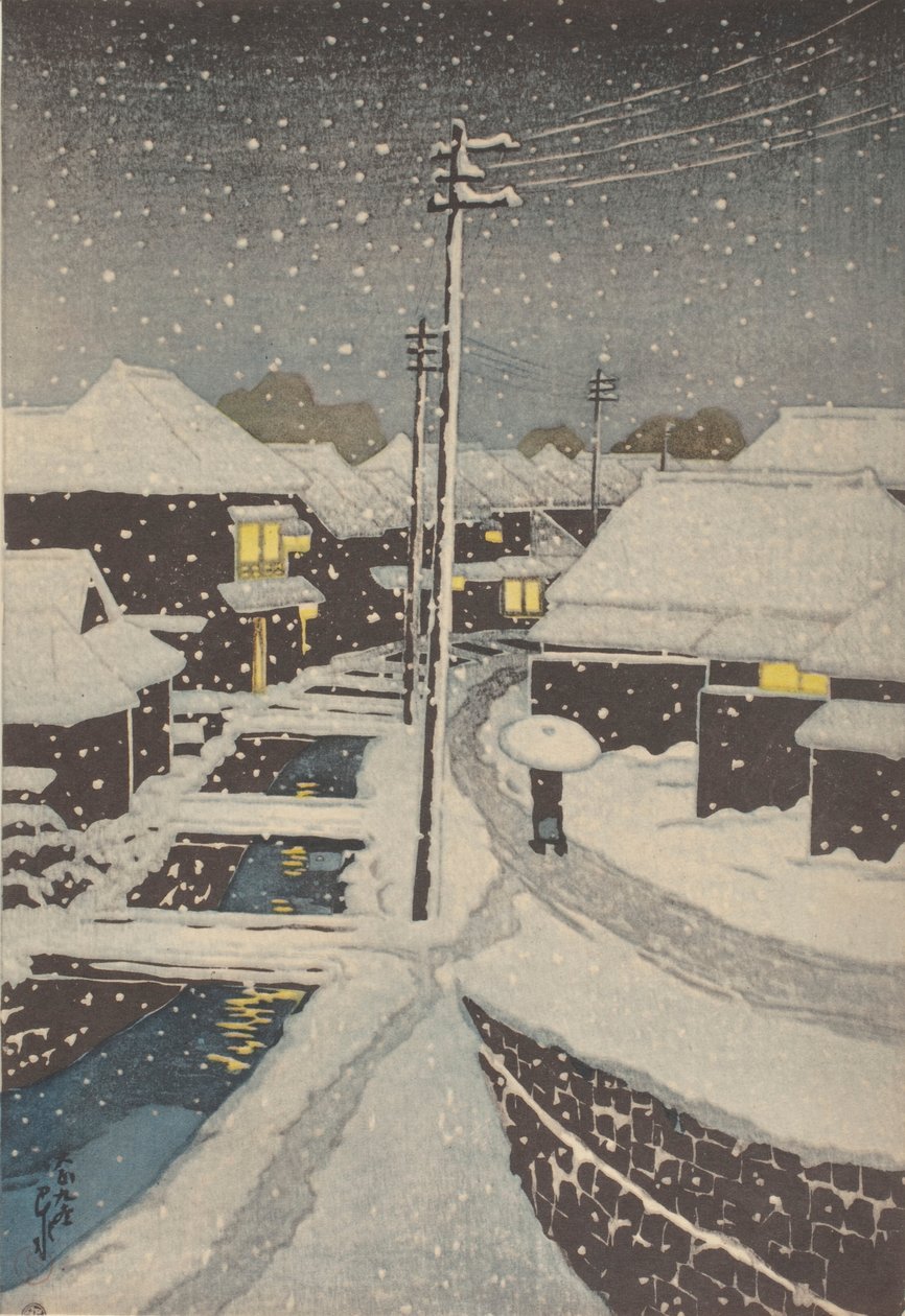 Abendschnee von School Japanese