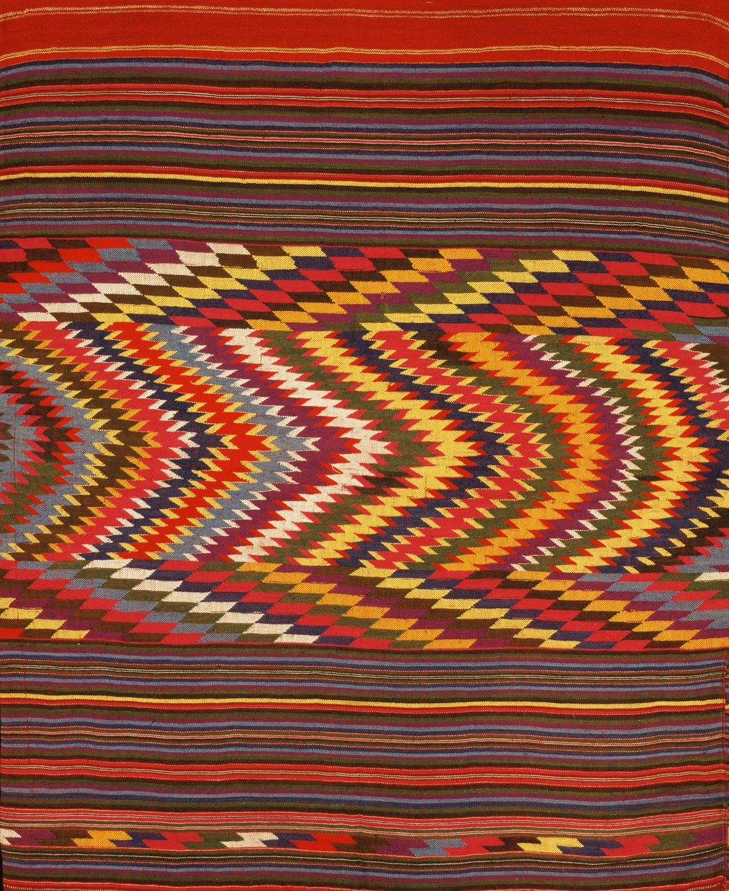 Detail eines Tai Lu Stoffes von School Thai