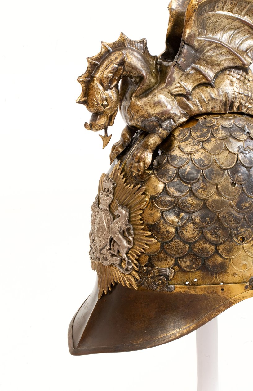 Helm, unbekannte walisische Yeomanry von School Welsh