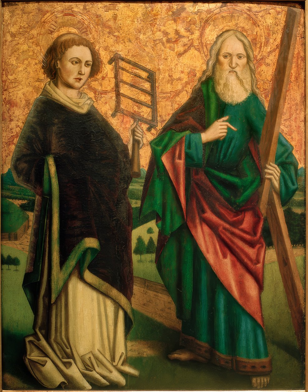 Die Heiligen Laurentius und Andreas von Schweizer Meister