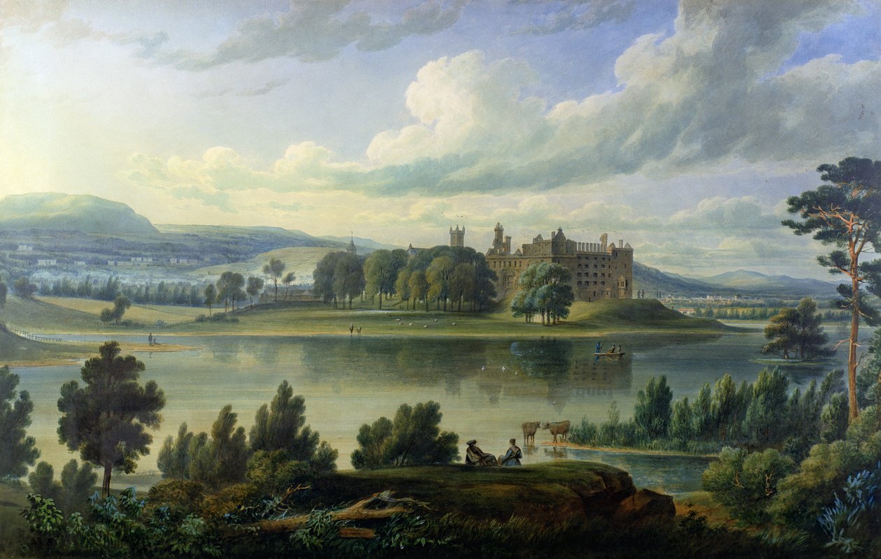 Linlithgow Palace von Scottish School