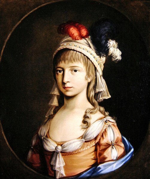 Porträt einer Dame von Scottish School