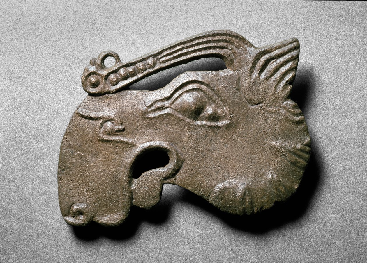 Elchkopf-Plakette, aus Grab VI in Nymphaeum von Scythian
