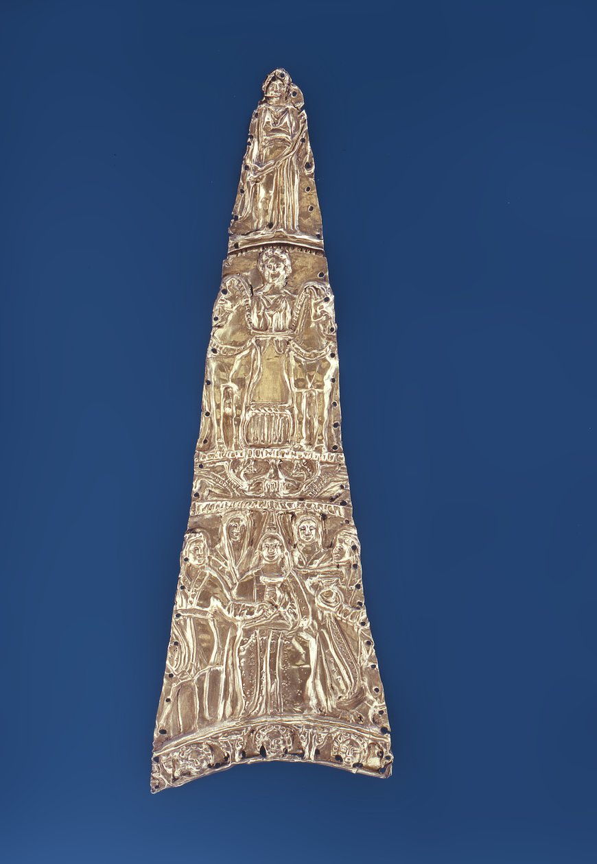 Plakette mit Göttin (Gold) von Scythian