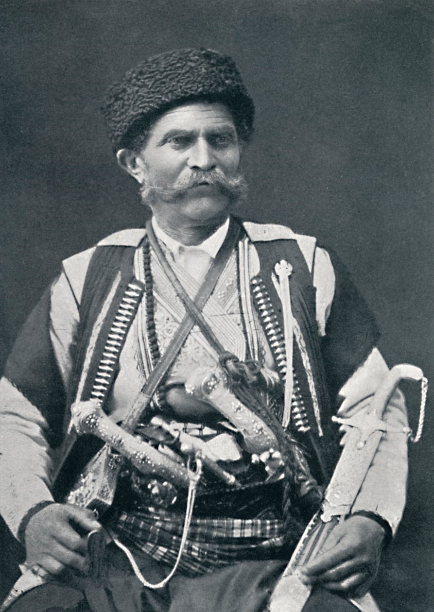 Ein Montenegriner, 1912 von Sebah